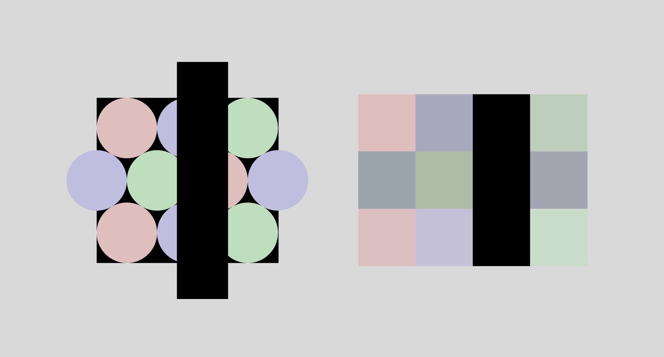 模拟显像管滤镜（左）和缩小到4x3之后（右）的对比