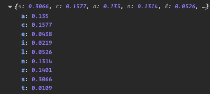 re后出现s的概率是30.66%，t的概率是1.09%
